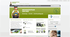Desktop Screenshot of medienzentrum-ekm.de
